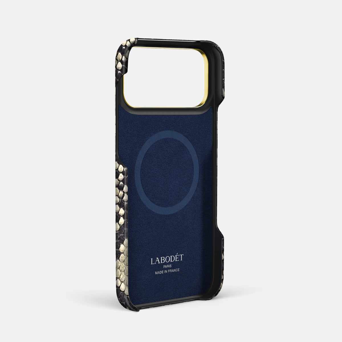 Finger Case For iPhone 17 Pro Max In Deluxe Python -4 | Savannah-Gold