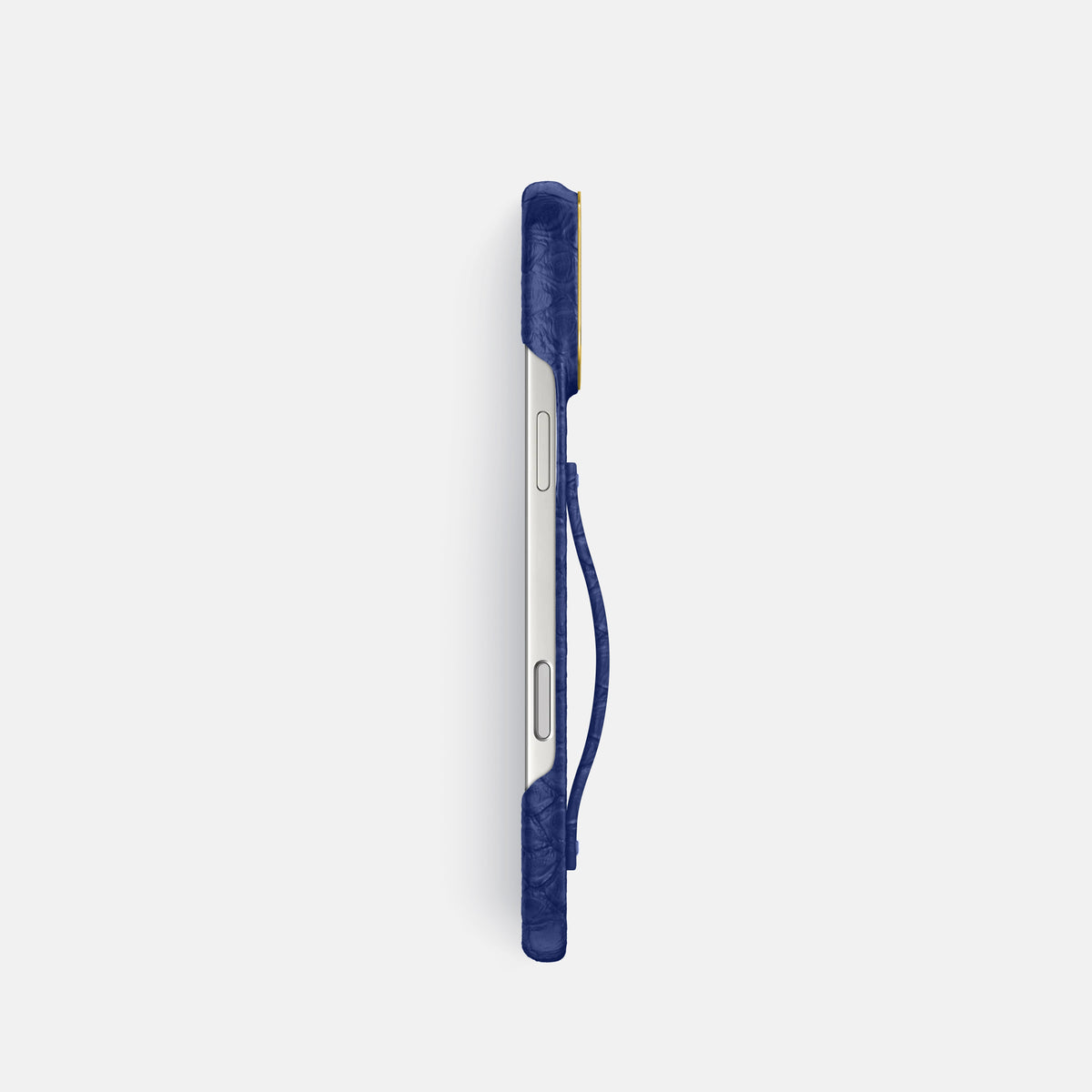 Finger Case For iPhone 17 Pro In Python -3 | Royal-Blue-Gold