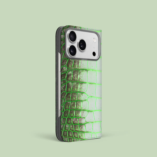 Folio Case 1/1 Hulk For iPhone 17 Pro In Himalayan Crocodile