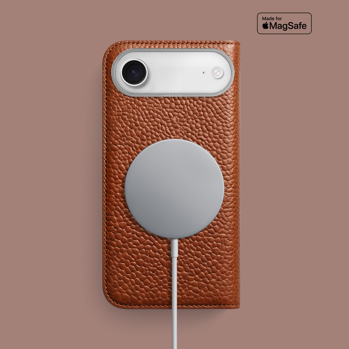 Folio Case For iPhone 17 Air In Calf -3 | Basketball-Steel