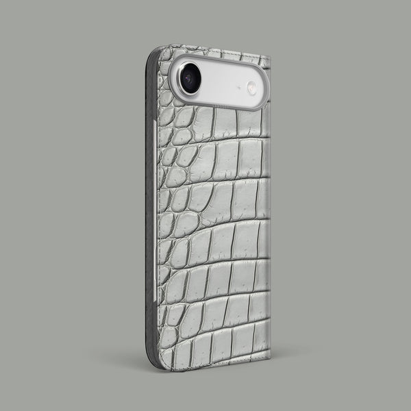 Folio Case 1/1 Grey-Mouse For iPhone 17 Air In Alligator