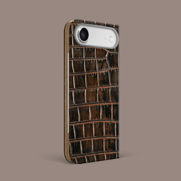 Folio Case 1/1 Expresso For iPhone 17 Air In Alligator