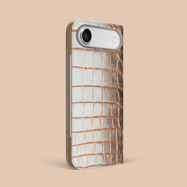 Folio Case 1/1 Aztec For iPhone 17 Air In Himalayan Crocodile