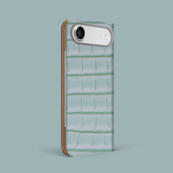 Folio Case Mint Gum For iPhone 17 Air In Alligator