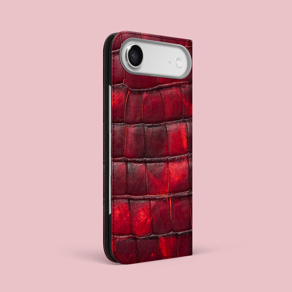 Folio Case 1/1 Vesuvio For iPhone 17 Air In Alligator