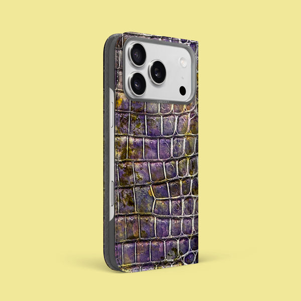Folio Case 1/1 Fluorite For iPhone 17 Pro Max In Alligator
