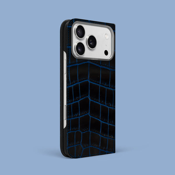 Folio Case 1/1 Cosmic Night For iPhone 17 Pro Max In Alligator