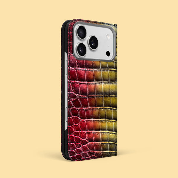 Folio Case 1/1 Sunset For iPhone 17 Pro Max In Alligator