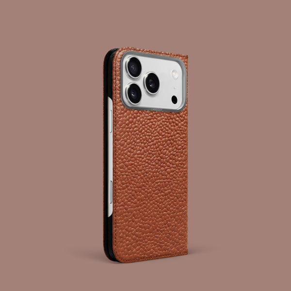 Folio Case Basketball For iPhone 17 Pro In Calf