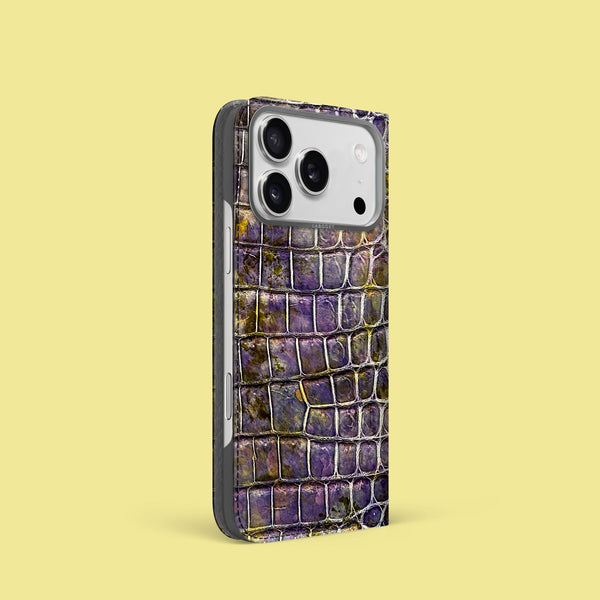Folio Case 1/1 Fluorite For iPhone 17 Pro In Alligator