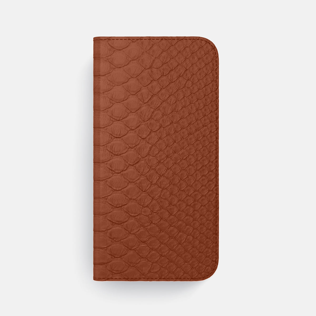 Folio Case For iPhone 17 Pro Max In Python -4 | Medium-Brown-Gold