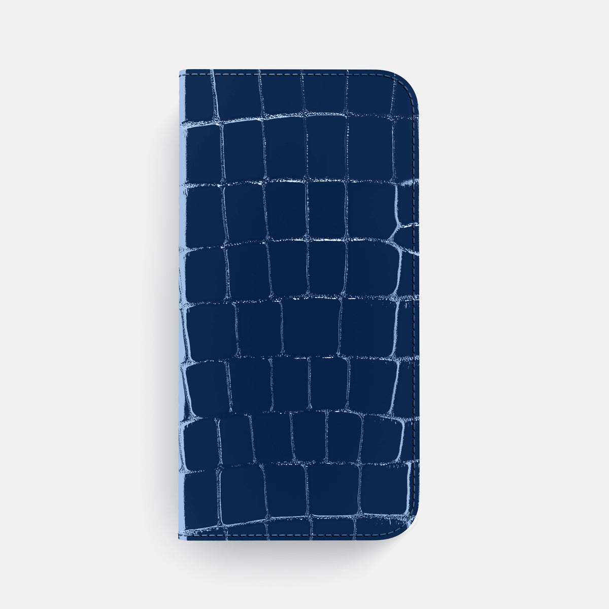 Folio Case For iPhone 17 Pro Max In Shiny Alligator -4 | Mediterranean-Gold