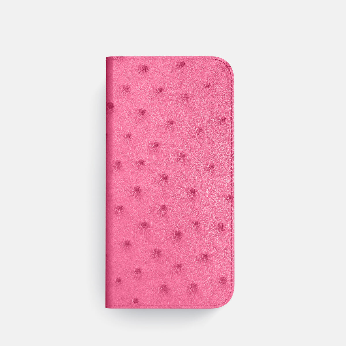 Folio Case For iPhone 17 Pro In Ostrich -4 | Pink-Gold
