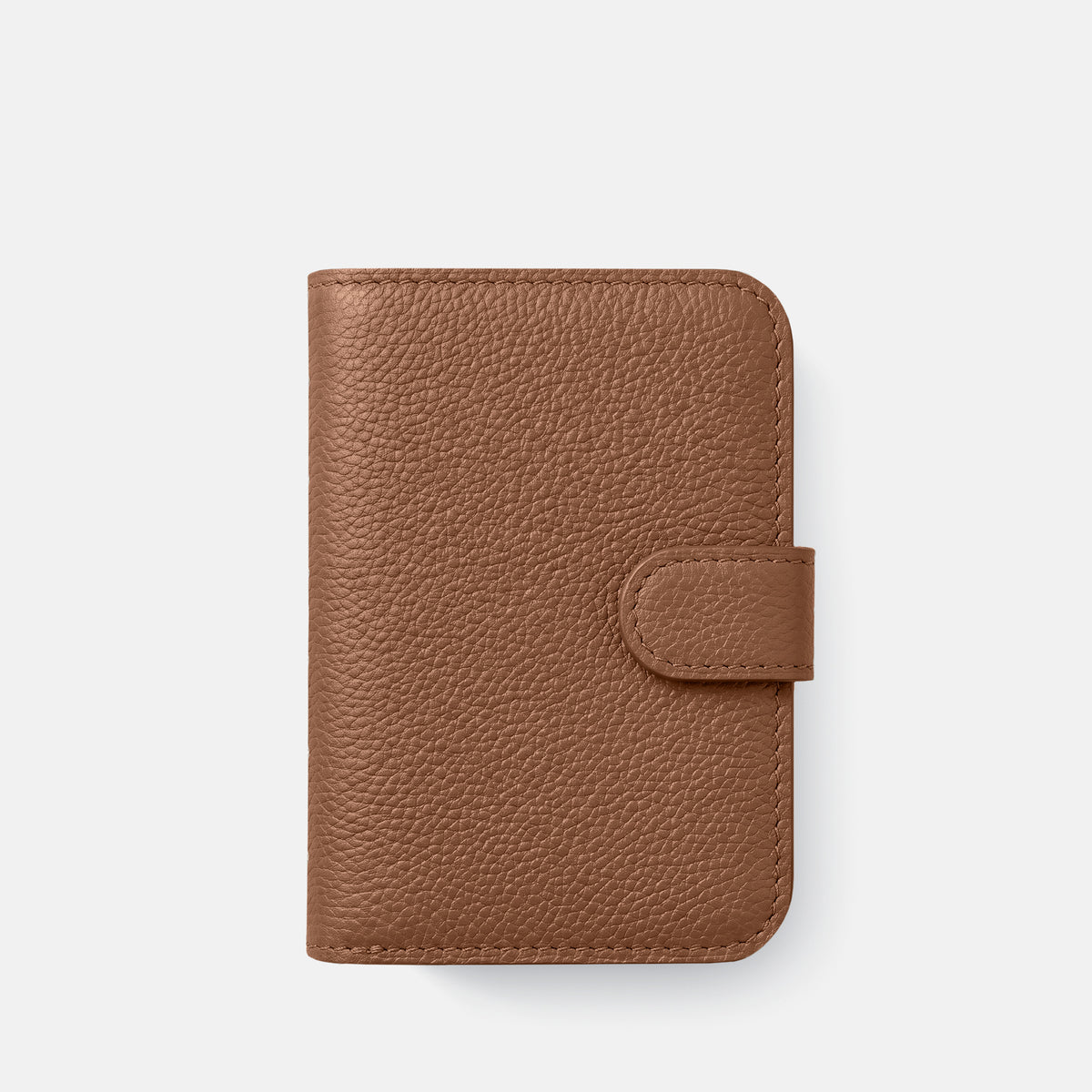 Folio Case For iPhone Duo In Calf -2 | Caramel-Black