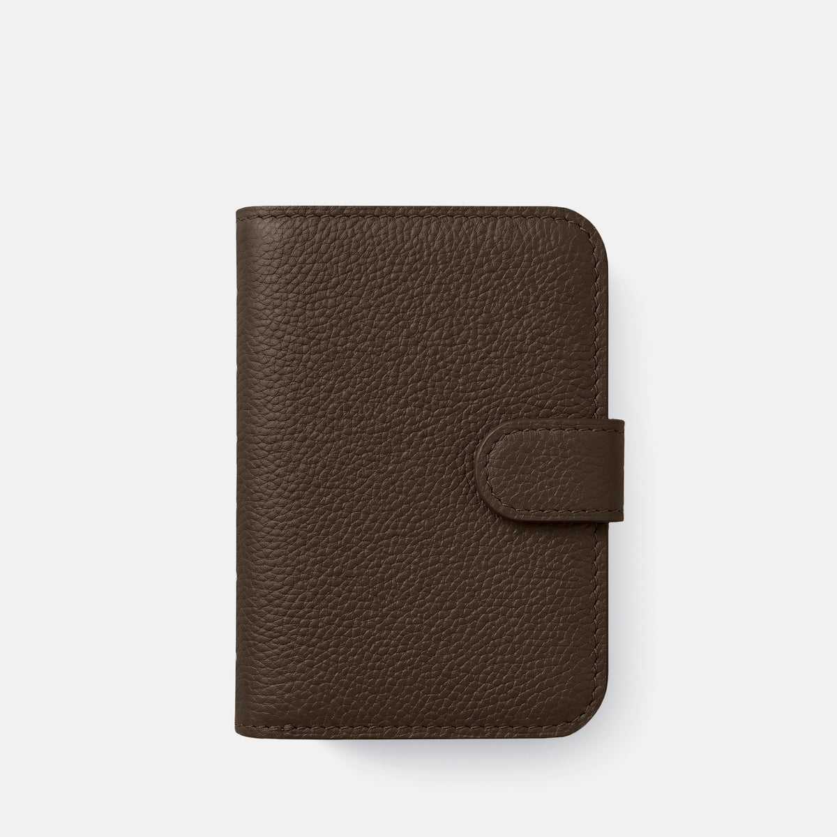 Folio Case For iPhone Duo In Calf -2 | Dark-Brown-Black