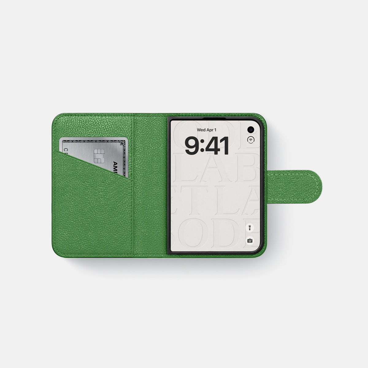 Folio Case For iPhone Duo In Calf -4 | Herb-Steel