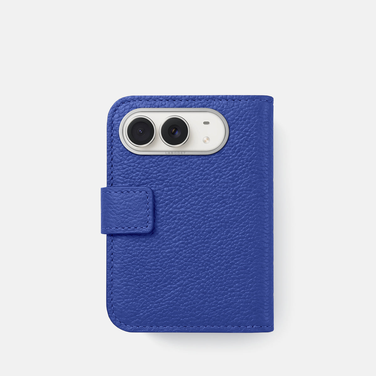Folio Case For iPhone Duo In Calf -3 | Royal-Blue-Steel