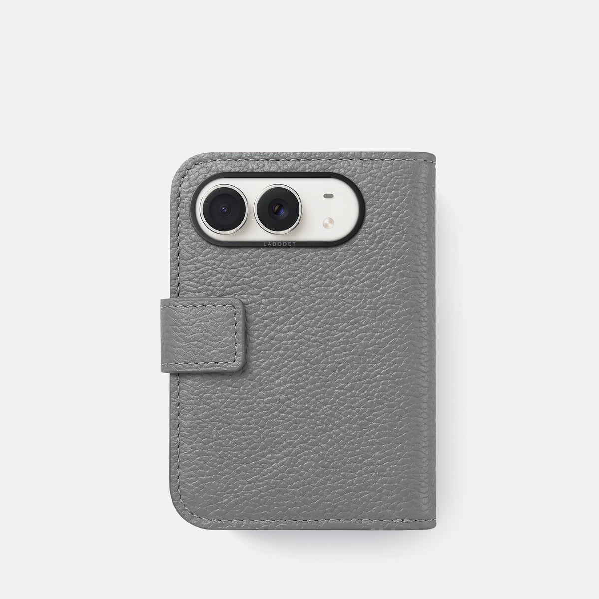 Folio Case For iPhone Duo In Calf -3 | Souris-Black