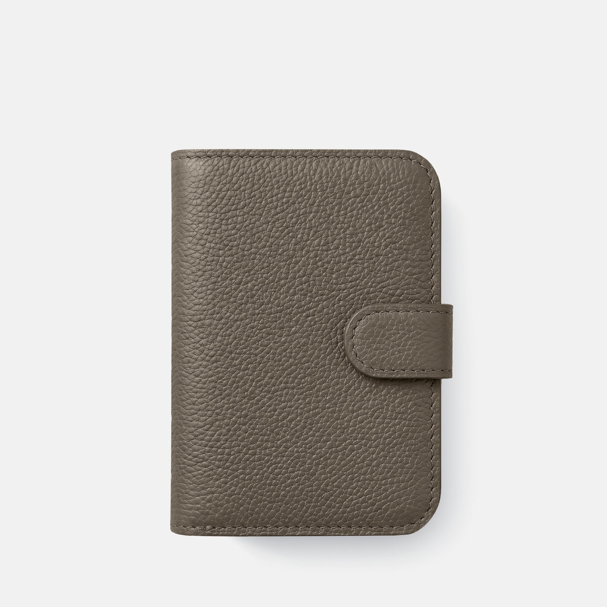 Folio Case For iPhone Duo In Calf -2 | Taupe-Black
