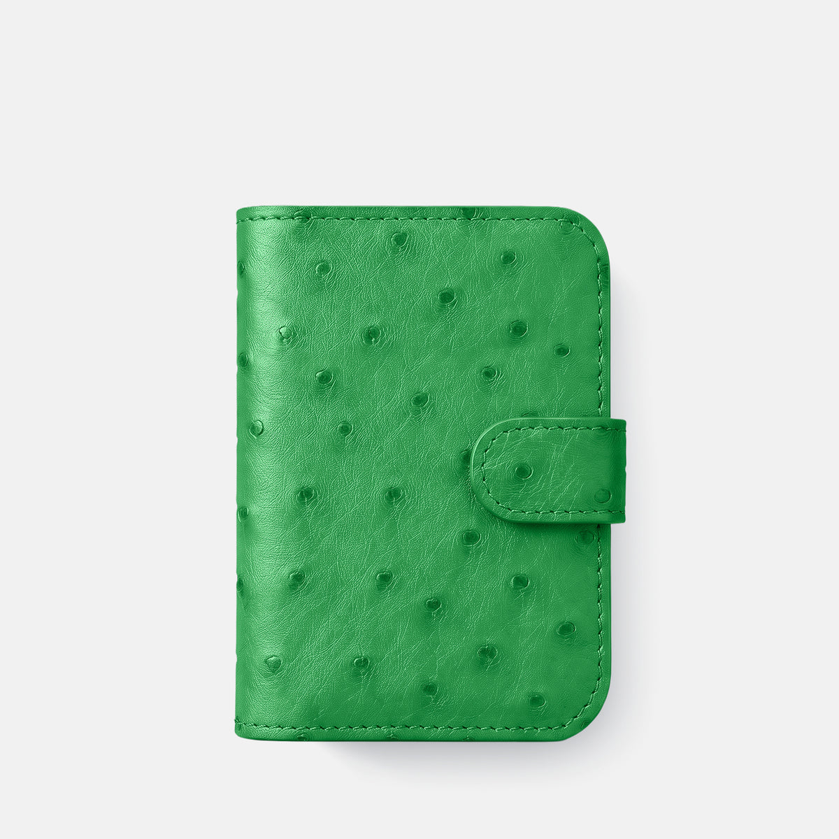 Folio Case For iPhone Duo In Ostrich -2 | Kentucky-Green-Black