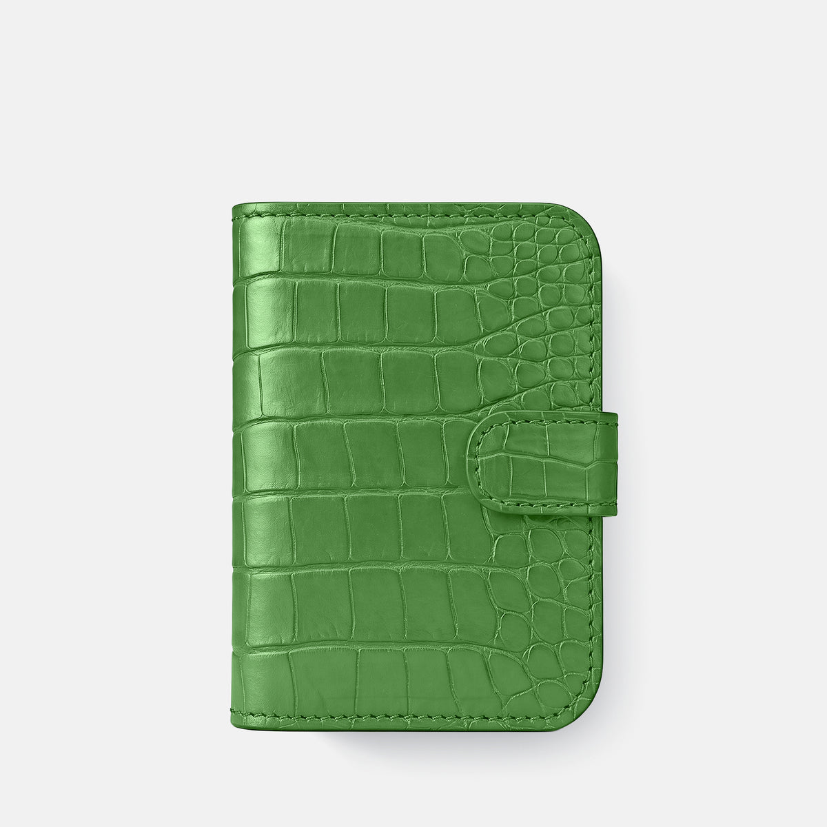 Folio Case For iPhone Ultra In Alligator -2 | Apple-Green-Black