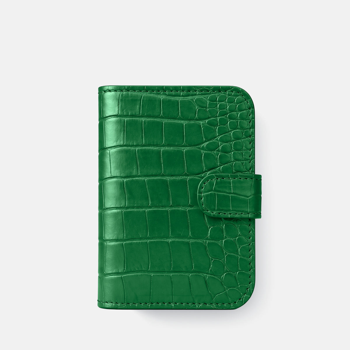 Folio Case For iPhone Ultra In Alligator -2 | Forest-Green-Black