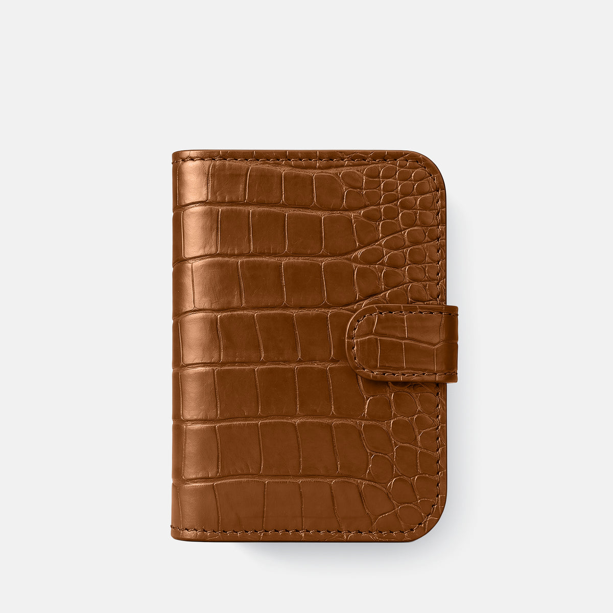 Folio Case For iPhone Ultra In Alligator -2 | Honey-Black