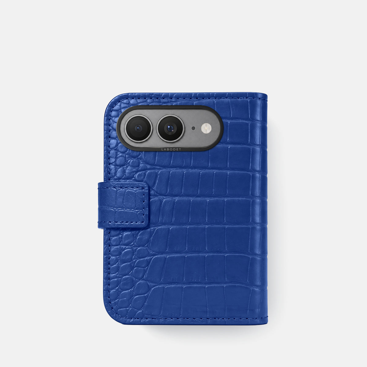 Folio Case For iPhone Ultra In Alligator -3 | Royal-Blue-Black