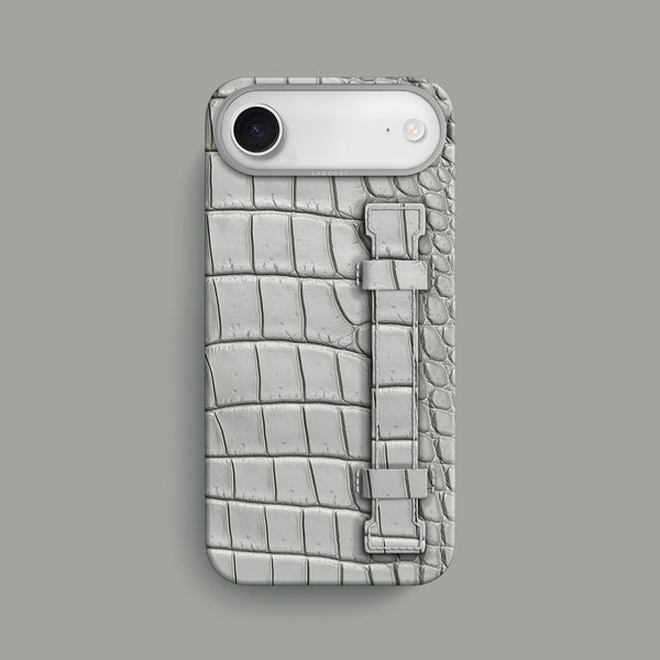 Handle Case 1/1 Grey-Mouse For iPhone 17 Air In Alligator