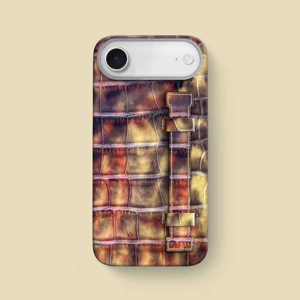 Handle Case 1/1 Sand Wave For iPhone 17 Air In Alligator
