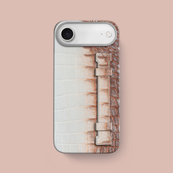 Handle Case 1/1 African For iPhone 17 Air In Himalayan Crocodile