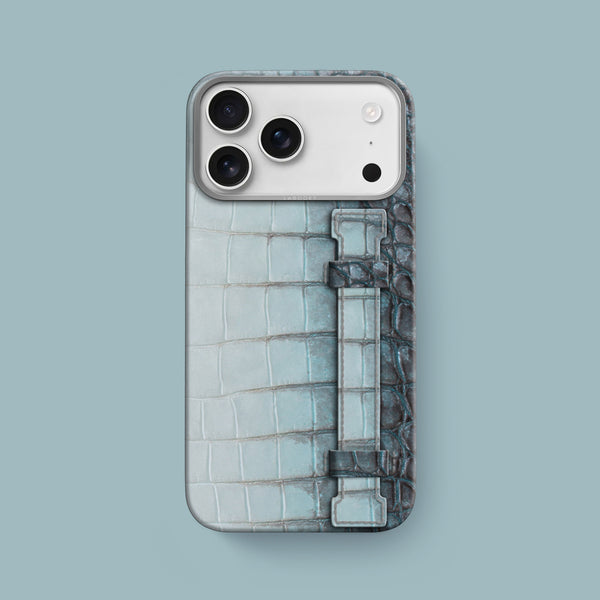 Handle Case 1/1 Lagoon For iPhone 17 Pro Max In Himalayan Crocodile