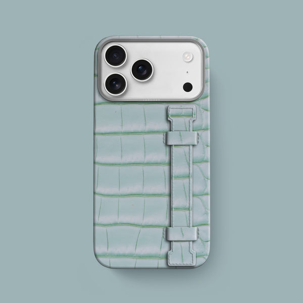 Handle Case Mint Gum For iPhone 17 Pro Max In Alligator