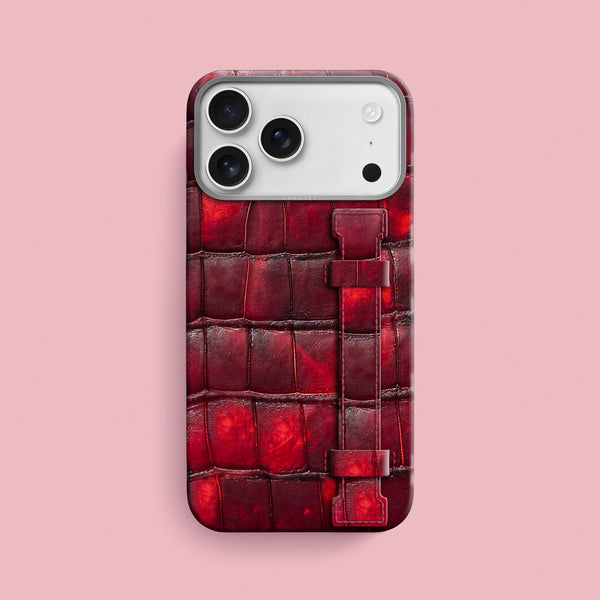 Handle Case 1/1 Vesuvio For iPhone 17 Pro Max In Alligator