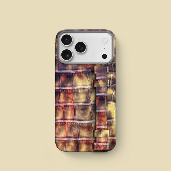 Handle Case 1/1 Sand Wave For iPhone 17 Pro In Alligator
