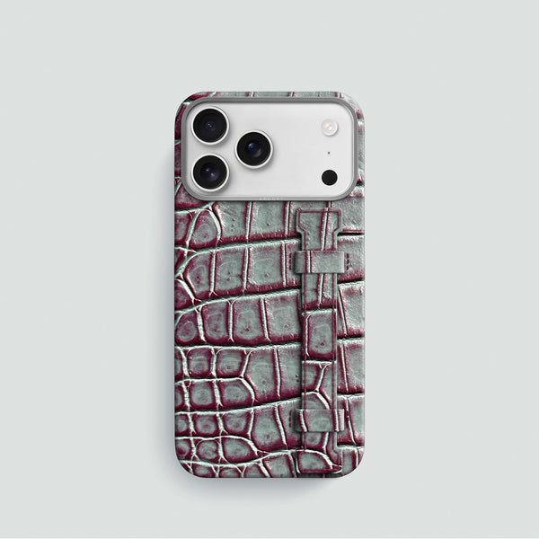 Handle Case 1/1 Cardinal-Shine For iPhone 17 Pro In Alligator