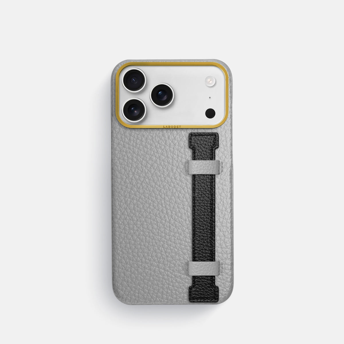 Handle Case Coloré For iPhone 18 Pro In Calf -1 | Nuage-Gold
