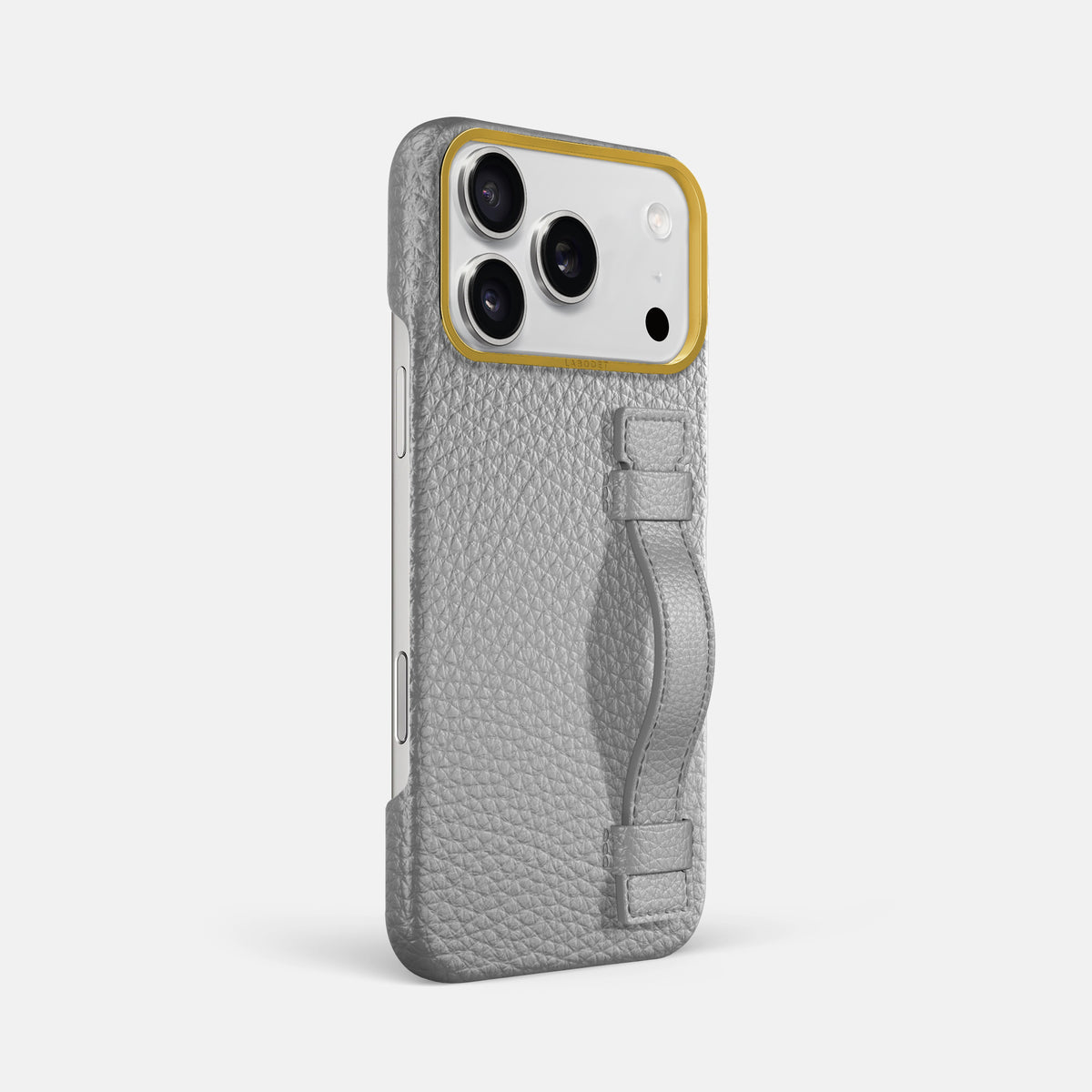 Handle Case For iPhone 17 Pro Max In Calf -2 | Nuage-Gold