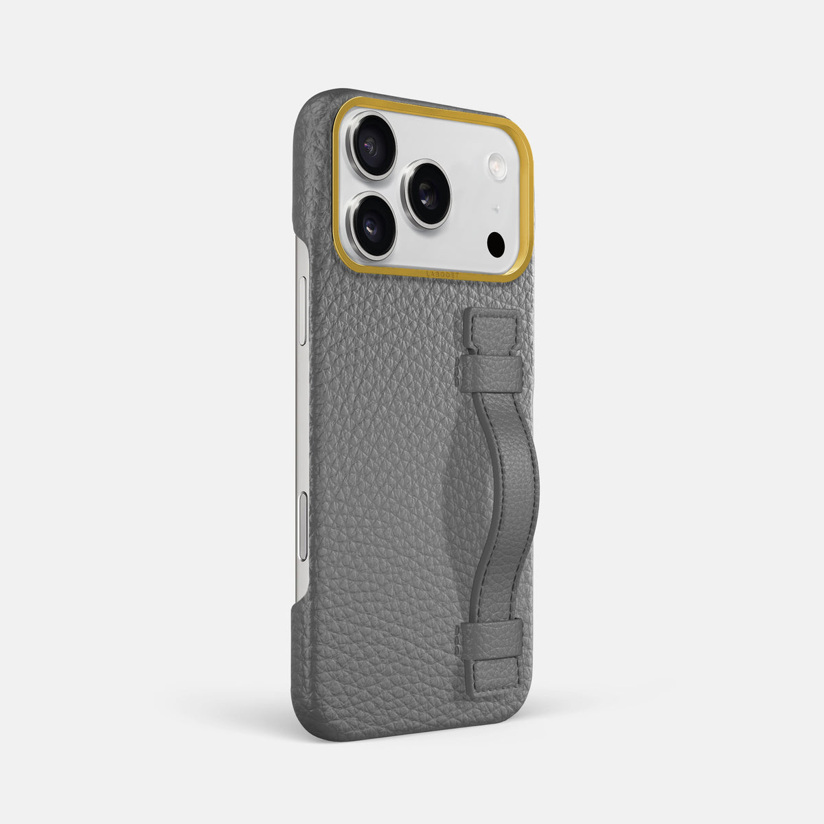 Handle Case For iPhone 17 Pro Max In Calf -2 | Souris-Gold