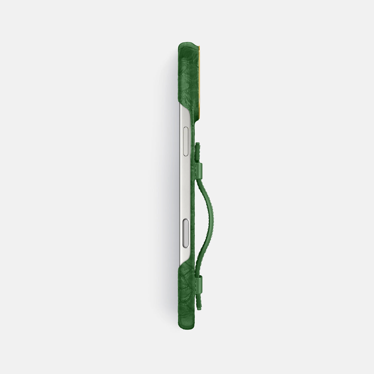 Handle Case For iPhone 17 Pro Max In Python -3 | Green-Gold