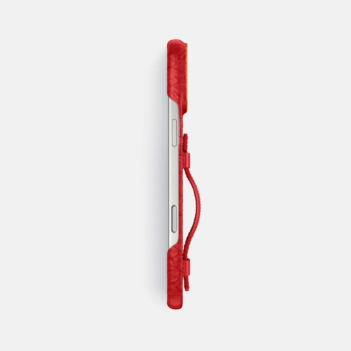 Handle Case For iPhone 17 Pro Max In Python -3 | Red-Gold