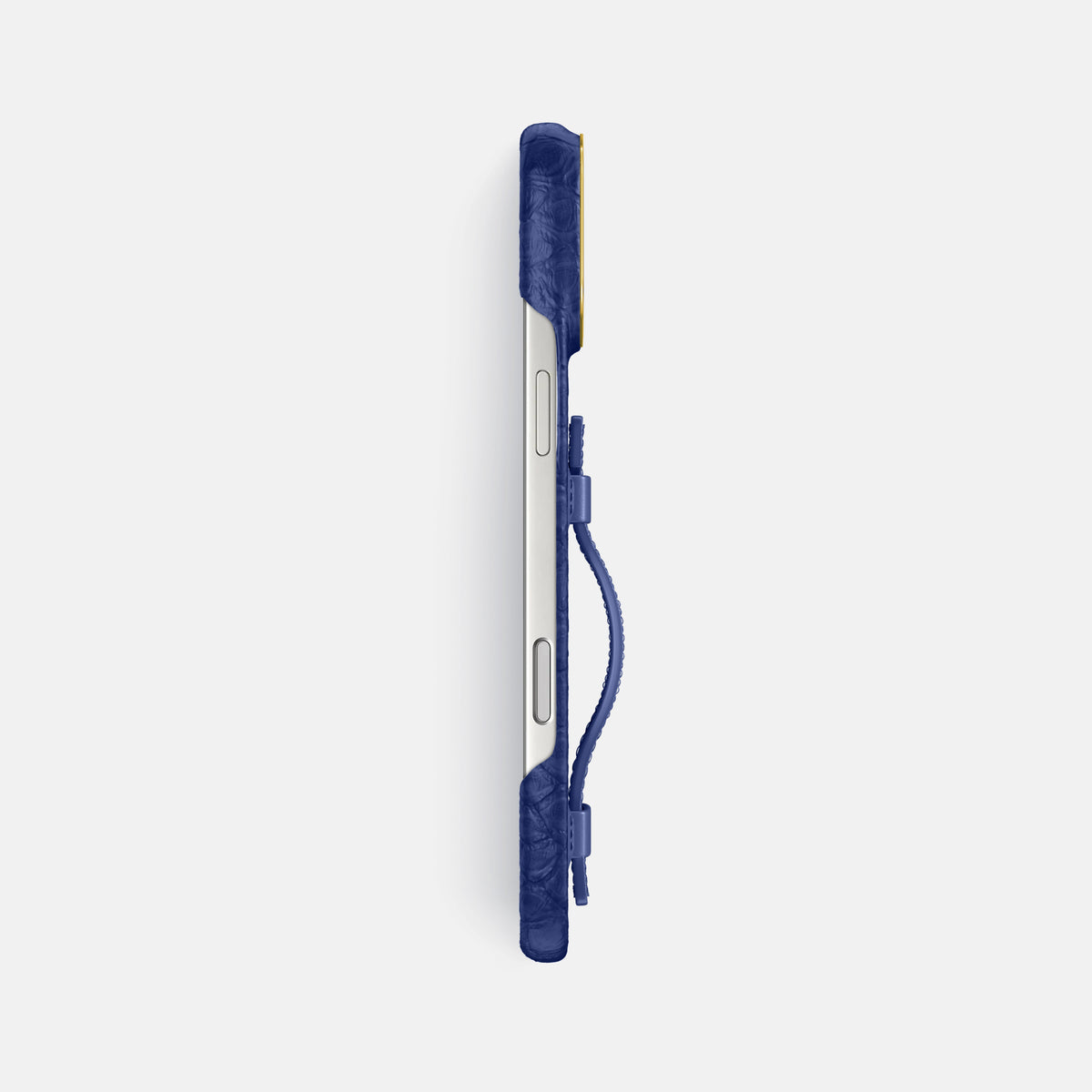 Handle Case For iPhone 17 Pro Max In Python -3 | Royal-Blue-Gold