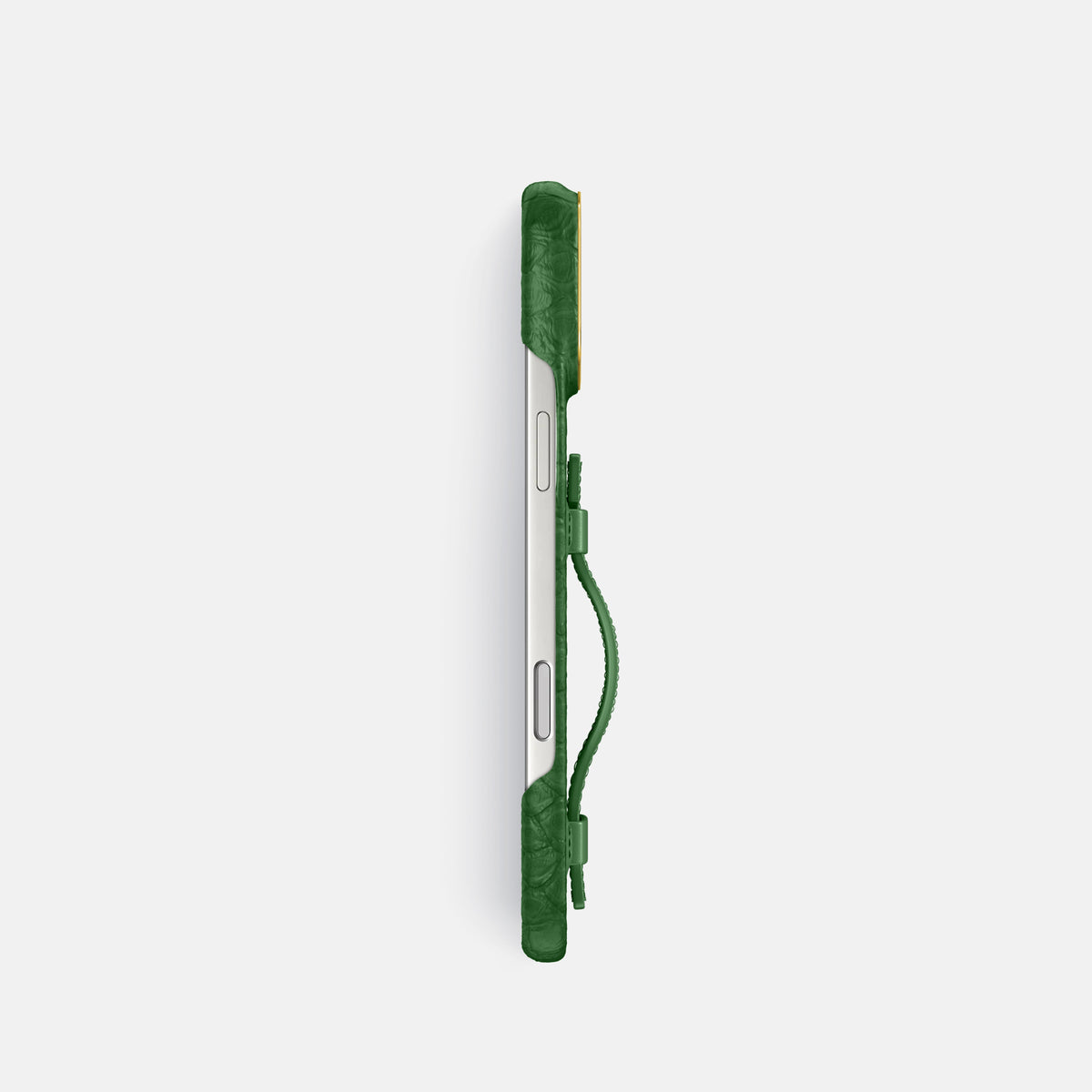 Handle Case For iPhone 17 Pro In Python -3 | Green-Gold