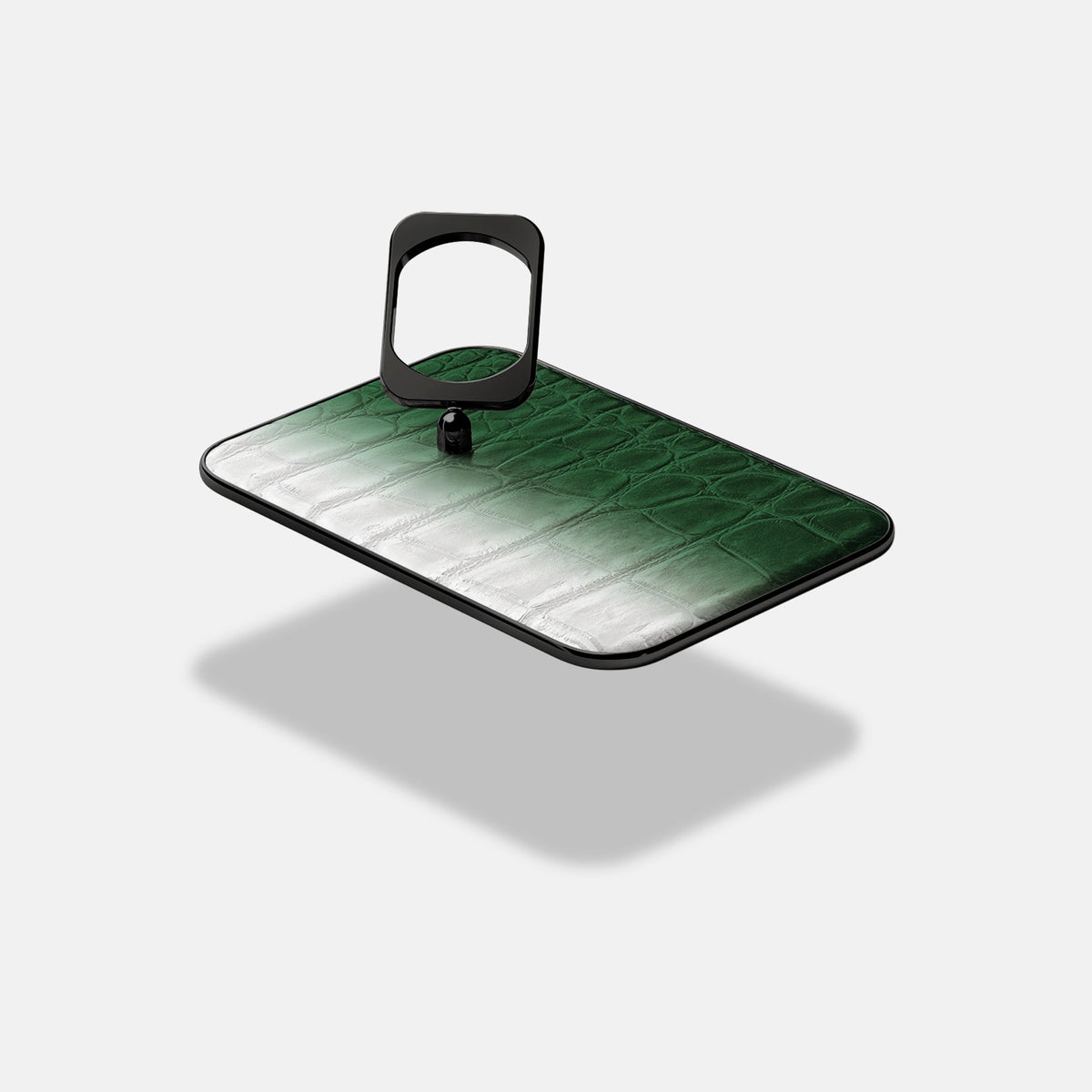 MagSafe Ring For iPhone 18 Pro Max In Himalayan Crocodile -4 | Green-Black