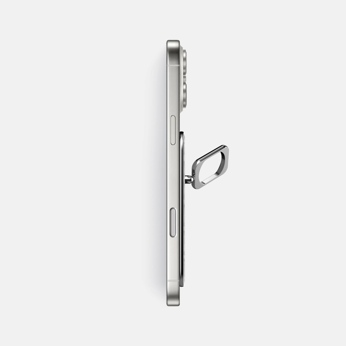 Orange iPhone 17 Pro Max MagSafe Ring Himalayan Crocodile with Steel Metal -3 | Orange-Steel