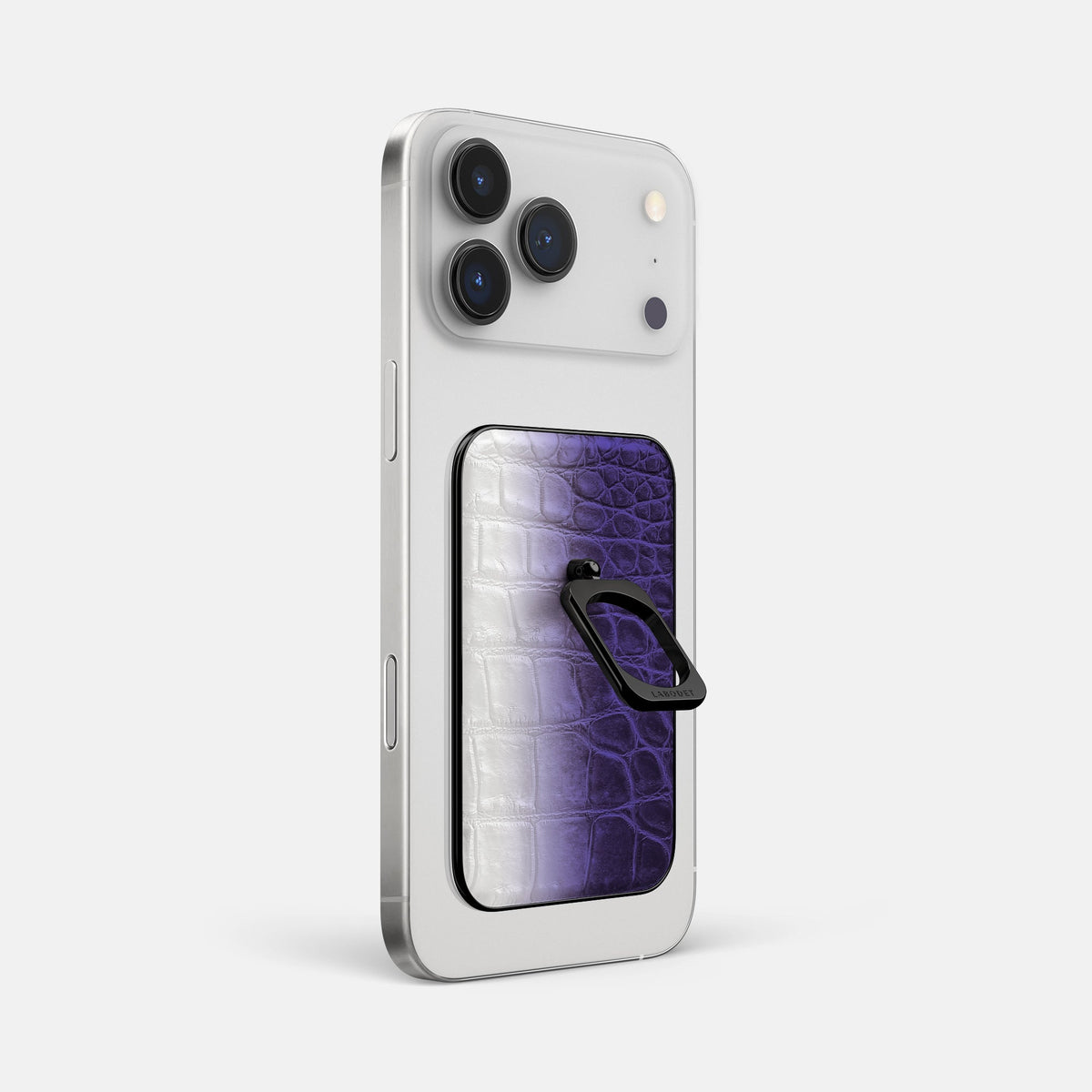 MagSafe Ring For iPhone 18 Pro Max In Himalayan Crocodile -1 | Purple-Black