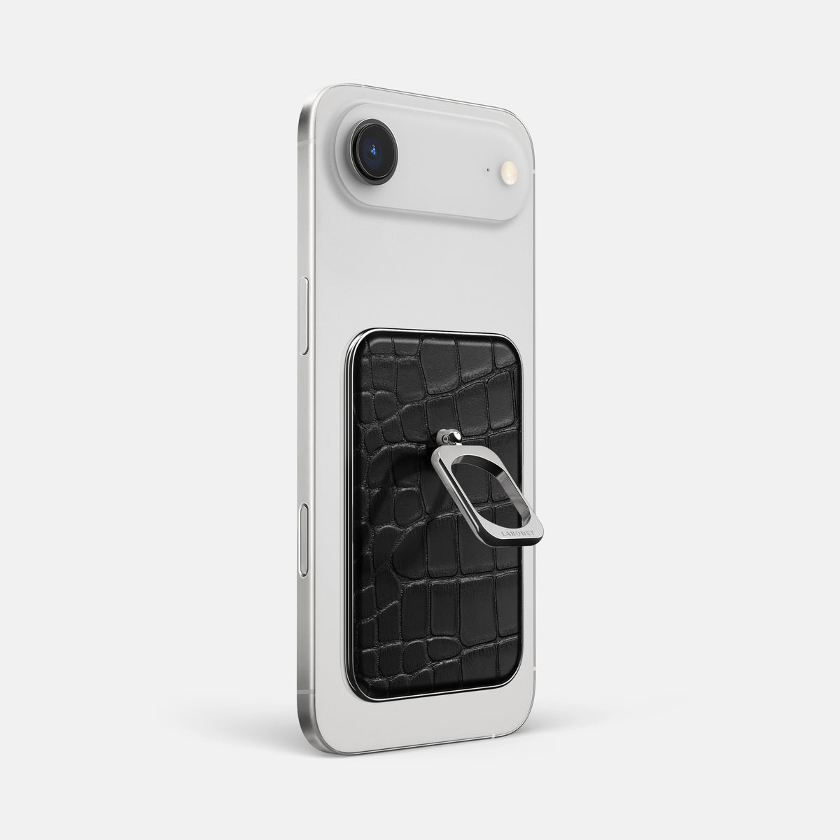 MagSafe Ring For iPhone 17 Air In Alligator -2 | Black-Steel