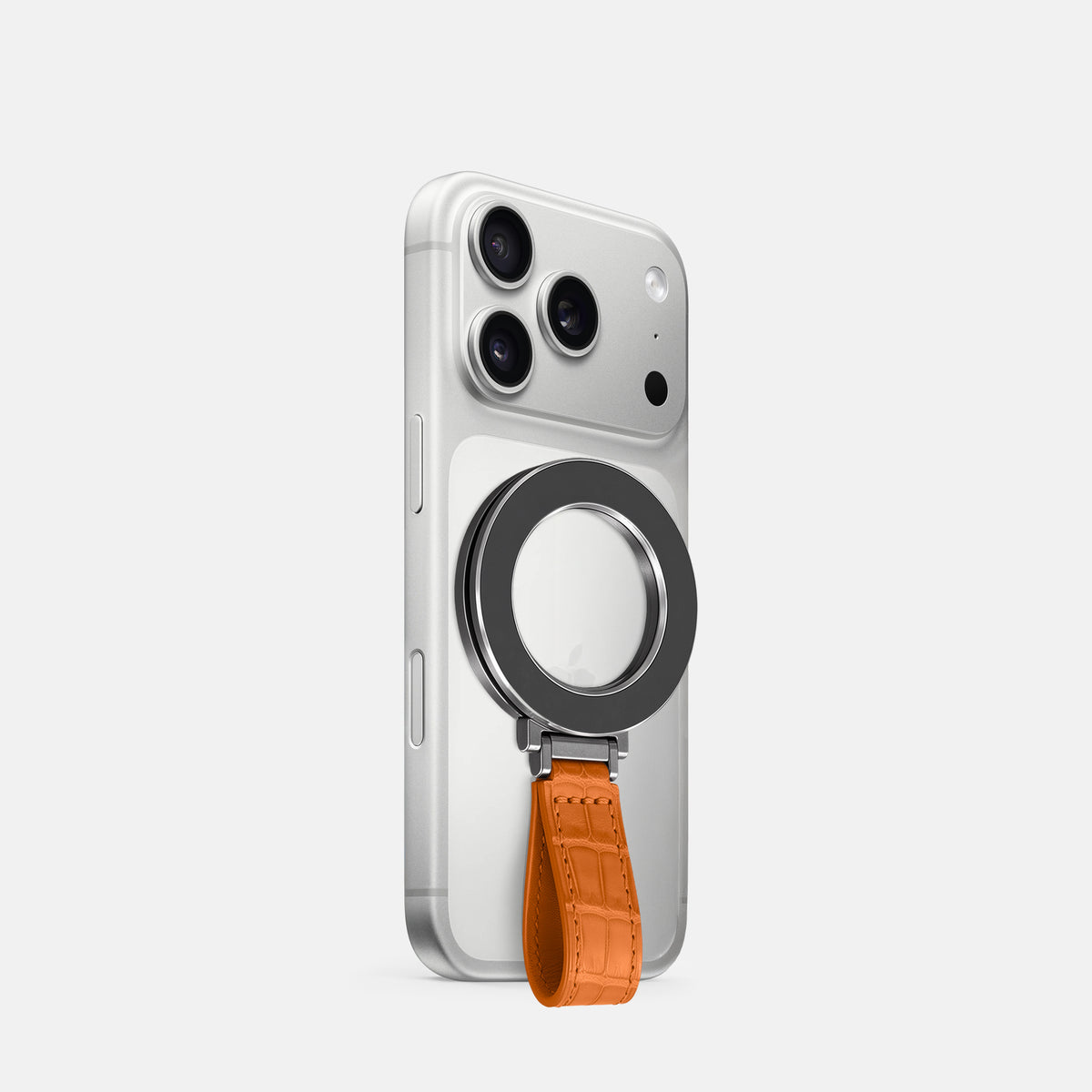 MagSafe Stand For iPhone 17 Pro In Alligator -2 | Orange