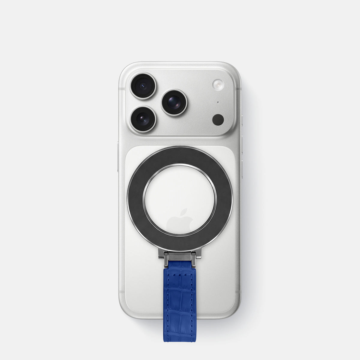 MagSafe Stand For iPhone 18 Pro In Alligator -1 | Royal-Blue