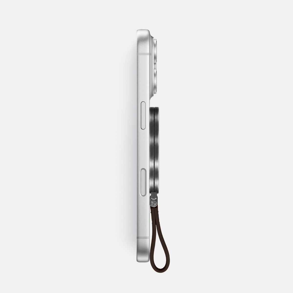 MagSafe Stand For iPhone 18 Pro Max In Alligator -3 | Dark-Brown